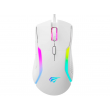 Mouse Gaming Havit MS1033, Cu fir, Alb