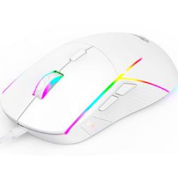 Mouse Gaming Havit MS961, Cu fir, Alb