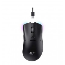 Мышь Gaming Wireless Havit MS966WB, Проводное / беспроводное Bluetooth, Чёрный