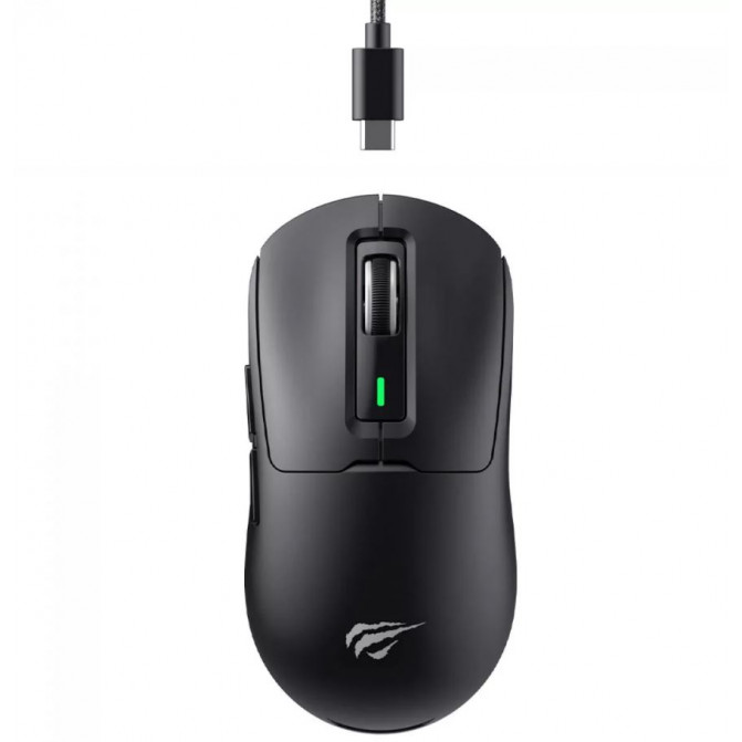Мышь Gaming Wireless Havit MS969SE, Проводное / беспроводное Bluetooth, Чёрный