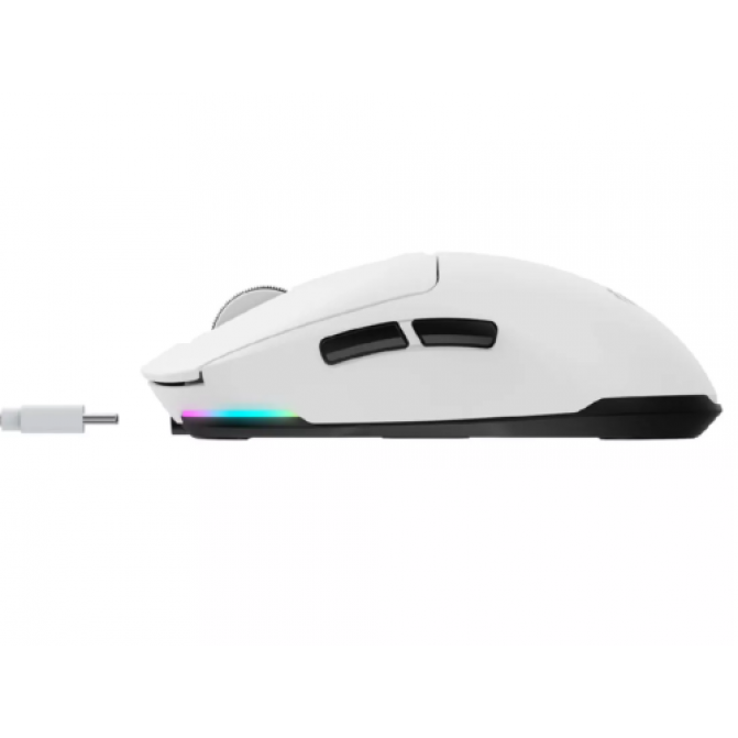 Мышь Gaming Wireless Havit MS969SE, Проводное / беспроводное Bluetooth, Белый