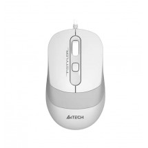 Мышь A4Tech FM10, Проводное, Серо - белый