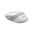 Mouse A4Tech FM10, Cu fir, Alb - Gri