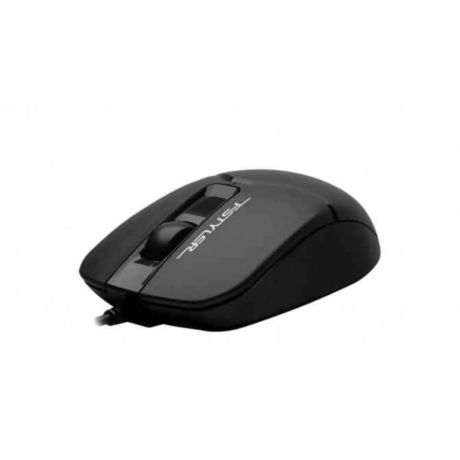 Мышь A4Tech FM12S, Проводное, Чёрный
