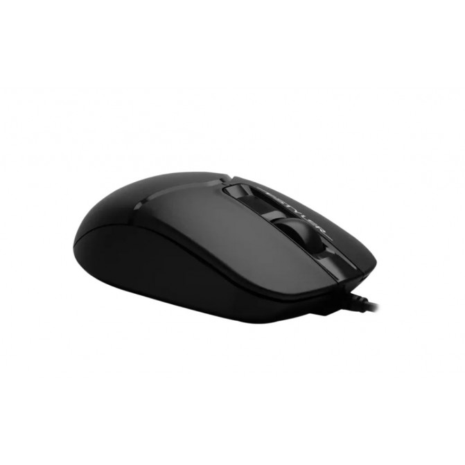 Мышь A4Tech FM12S, Проводное, Чёрный