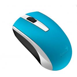 Mouse Genius Wireless ECO-8100, Fara fir, Albastru