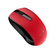 Mouse Genius Wireless ECO-8100, Fara fir, Rosu