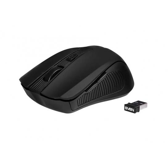 Mouse SVEN Wireless RX-350W, Fara fir, Negru