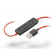 Căști Plantronics Blackwire C3210 (209744-101), USB -A, cu microfon și control al apelurilor