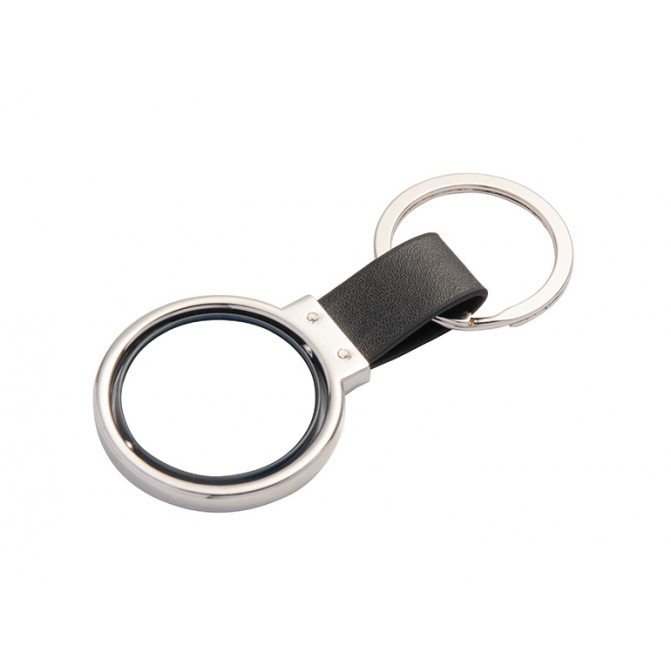 Breloc metalic pentru sublimare forma cerc rotativ YA124