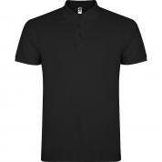 Tricou pentru bărbați Roly Polo Star 200 Black 3XL