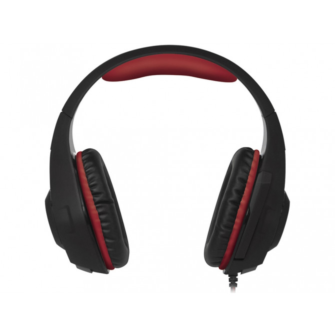 Наушники SVEN AP-G886MV, игровые с микрофоном и регулятором громкости, 2.2m, Black/Red