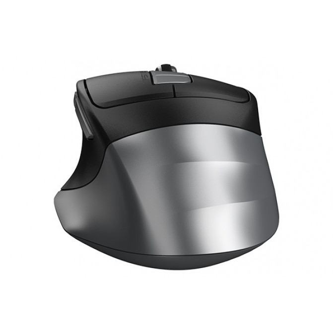 Мышь A4Tech Wireless FG35, Optical, 1000-2000 dpi, 6 buttons, Ergonomic, 1xAA, Black/Grey, USB