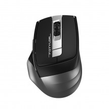 Мышь A4Tech Wireless FG35, Optical, 1000-2000 dpi, 6 buttons, Ergonomic, 1xAA, Black/Grey, USB