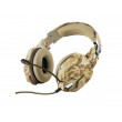 Căști Trust GXT 322D CARUS, de gaming cu microfon