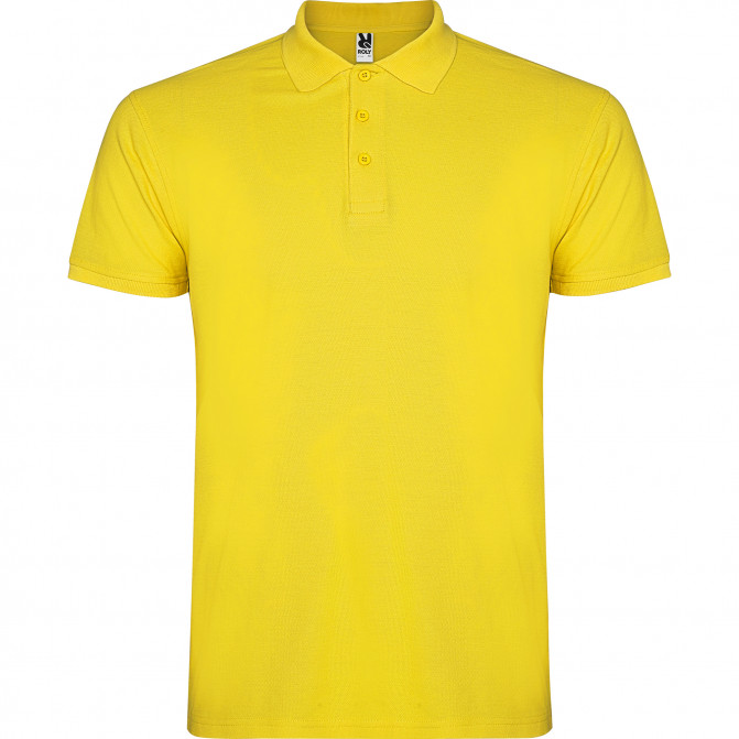 Tricou pentru bărbați Roly Polo Star 200 Yellow 2XL