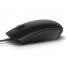 Mouse Dell MS116, Cu fir, Negru