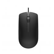 Mouse Dell MS116, Cu fir, Negru