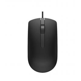 Mouse Dell MS116, Cu fir, Negru