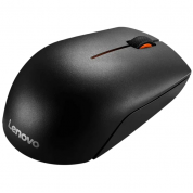 Mouse Lenovo 300 USB - WW, Cu fir, Negru