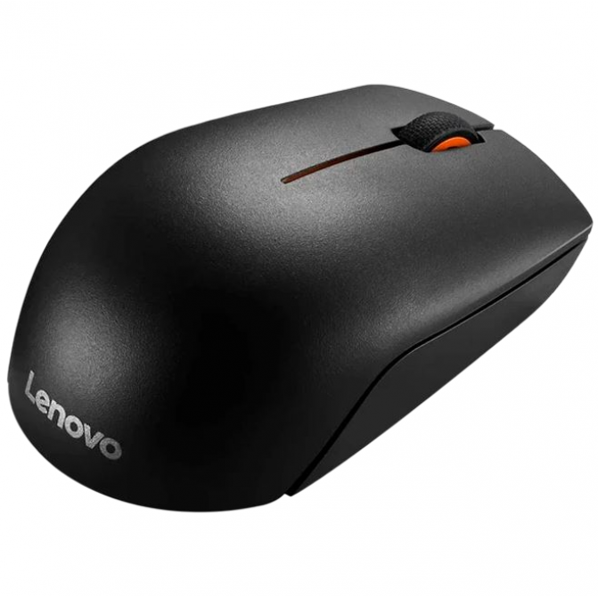 Мышь Lenovo 300 USB - WW, Проводное, Чёрный