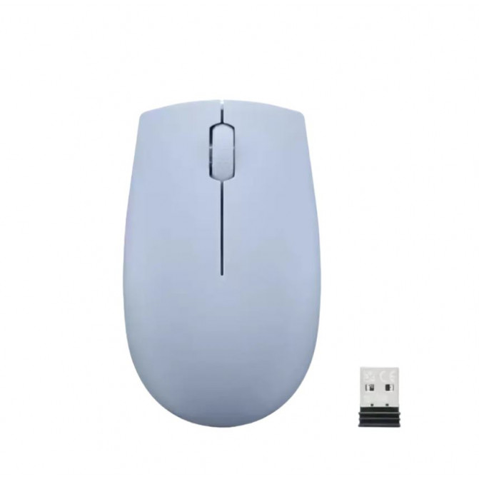 Мышь Lenovo 300 Compact, Беспроводное, Серый