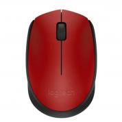 Mouse Logitech Wireless M171, Fara fir, Rosu