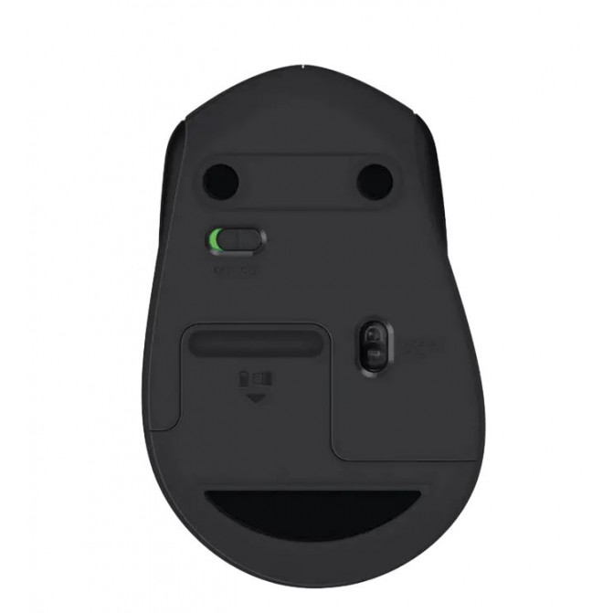 Mouse Logitech Wireless M330, Fara fir, Negru