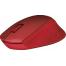 Mouse Logitech Wireless M330, Fara fir, Rosu