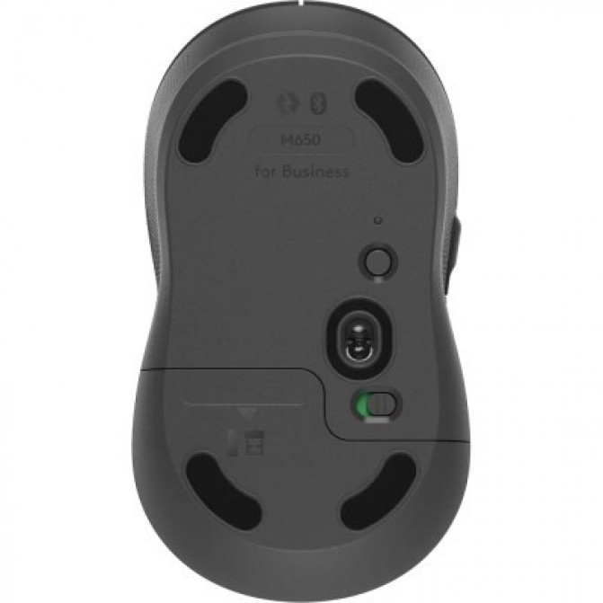 Mouse Logitech Wireless M650 L, Fara fir, Grafit