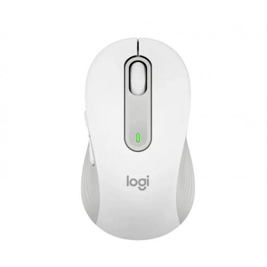 Mouse Logitech Wireless M650 L, Fara fir, Alb