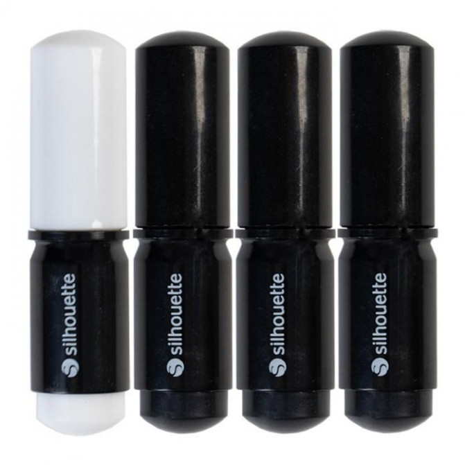 Набор ручек для плоттеров Silhouette Black & White SILH-PEN-BLK-3T-B