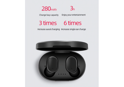 Căști Wireless A6S (Black) TWS
