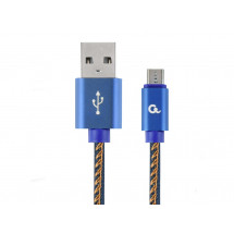 Cablu USB2.0/Micro-USB Premium Jeans, 2m