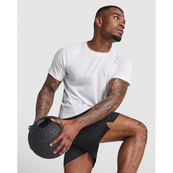 Tricou pentru bărbați Roly MonteCarlo 150 Black 2XL (Sintetică)