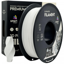 Filament pentru imprimanta 3D Smart Print FG-S22-E1, PLA, Matte White, 1.75 мм, 1кг