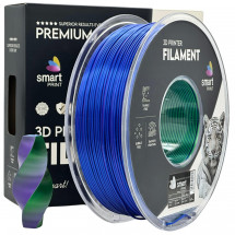 Filament pentru imprimanta 3D Smart Print Silk FG-S104-E1, PLA, Blue-Green-Purple, 1.75 мм, 1кг