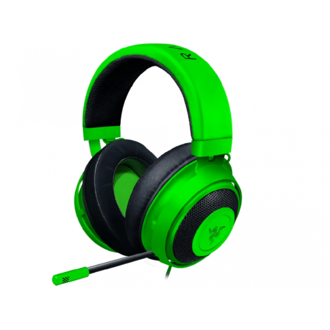 Căști de gaming cu microfon RAZER Kraken Green