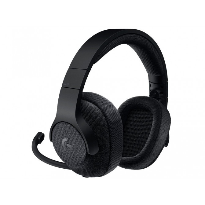 Căști de gaming cu microfon Logitech Gaming Headset G433 7.1 Surround - TRIPLE BLACK - 3.5 MM - EMEA