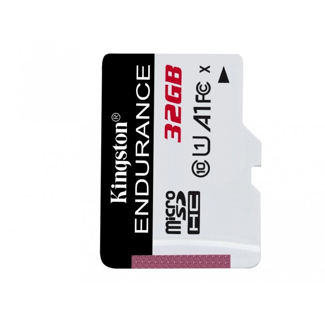 Карта памяти 32GB microSD, Kingston High Endurance Class10 A1 UHS-I FC