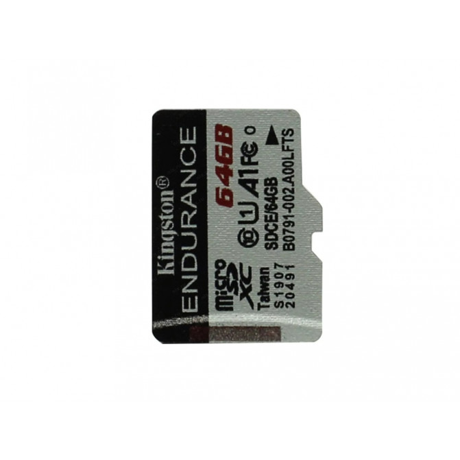 Карта памяти  64GB microSD, Kingston Class10 A1 UHS-I FC