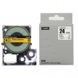 Cartuş Label Epson LK-6YBP/LC-6YBW(SC24YW) Black/Yellow 24mm*8m Prospect