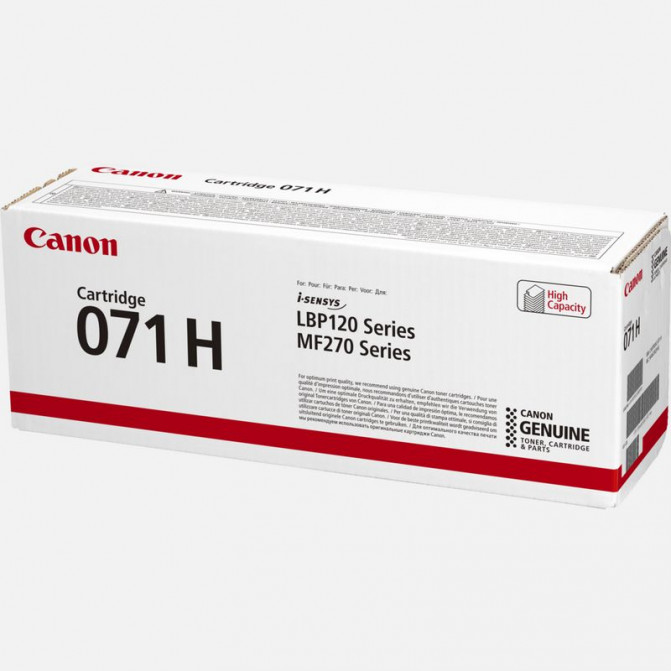 Картридж лазерный Canon CRG071H Black Original 2.5K