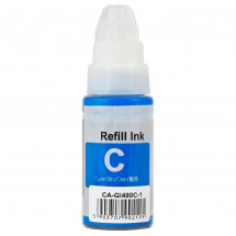 Cerneala Imagine Canon GI-490 G1400/G3400 70ml Cyan