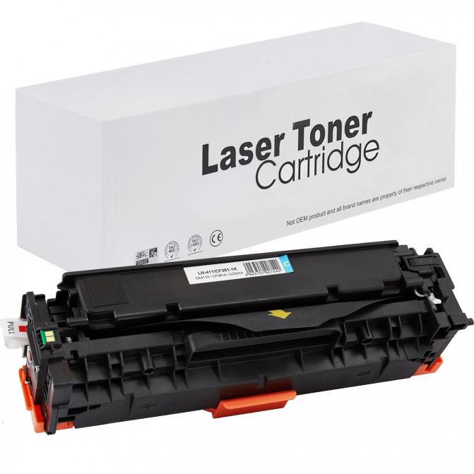 Картридж лазерный HP 312A CE411A/CC531A/CF531/205A/CF381A/CRG718 Cyan 2.8K Imagine
