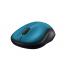 Mouse Logitech Wireless M185 Blue, Fara fir, Negru - Albastru