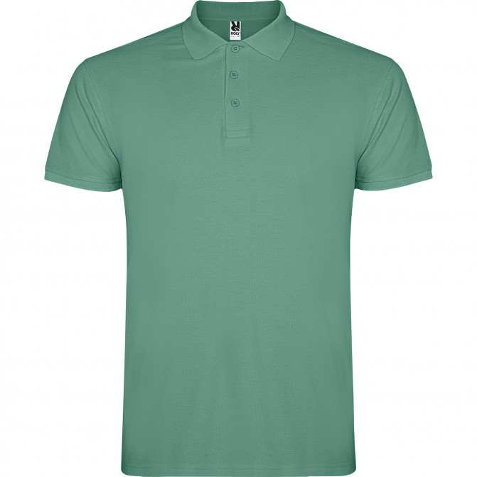Tricou pentru bărbați Roly Polo Star Shirt Dark Mint L