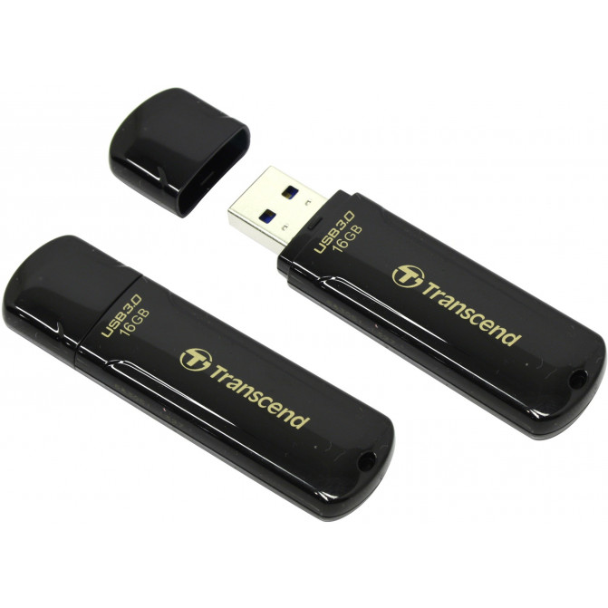 USB Flash 16GB USB3.0 Transcend "JetFlash 700", Black