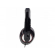Căști Gembird MHS-001 cu microfon și control de volum, Glossy Black
