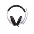 Căști Gembird MHS-001-GW cu microfon și control de volum, Glossy White